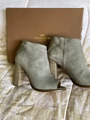 Coach Labelle грубый вне замшевые ботинки - размер 5,5 М (новый) - Изображение 1 из 4