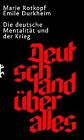 Deutschland über alles: Die deutsche Mentalität und... | Buch | Zustand sehr gut
