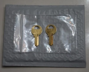 2501-2750 2-New Replacement Keys Master Padlock Lock Cut To Key Code: 2501-2750 - Picture 1 of 2