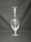 Baccarat Style Decanter Spiral Bubble Stem 11.75 Inch  #5130