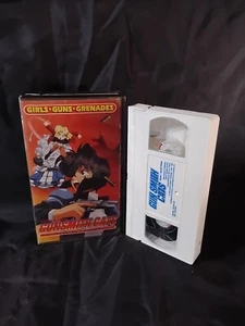 Gunsmith Cats - GIRLS-GUNS-GERNADES SPECIAL EDITION VHS 1995 HARD CASE. UPSTA6 - Picture 1 of 9
