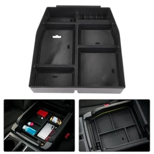 Center Console Armrest Box Storage Organizer Tray Fits Ford F150 Raptor 2015-18 - Foto 1 di 16