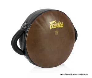 NUEVO GENUINO DISEÑO DONUT FAIRTEX MUAYTHAI PIERNA PADD LKP2 - Imagen 1 de 5