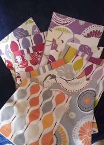 15" X 12" All Cotton Fabric Drapery Upholst 15 pc SAMPLES Craft Designer #8 - Picture 1 of 6