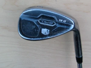 BLACK WILSON STAFF TW9 LOB WEDGE 58 LOFT STEEL SHAFT GOLF CLUB L LW 12 BOUNCE - Picture 1 of 5