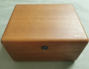 Eberhard & Co. vintage wooden ligth brown watch box for any models good T2 - Picture 1 of 14