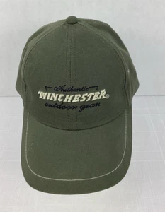 Cappello berretto Winchester ricamato, autentico attrezzatura outdoor, verde, cinturino regolabile - Foto 1 di 10