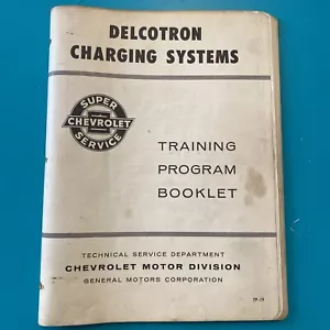 1962 Super Chevy Service Delcotron Charging Systems Training Program Booklet - Picture 1 of 9