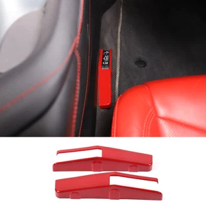 ABS Red Mechanical Door Switch Button Cover For Corvette C8 Z06 Z51 2020-2024 - Picture 1 of 12