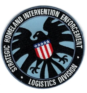 PATCH SCHILD STRATEGISCHE HEIMAT INTERVENTION DURCHSETZUNG 3,2· DURCHMESSER  - Bild 1 von 1
