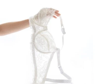 9 Colors Women Mesh Ultra Sheer Lace Ultra Thin Transparent Bra 34 36 38 40 BC - Image 1 of 4