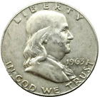 Franklin Fine Silver ½ Dollar 1963 D UNITED STATES (788G)