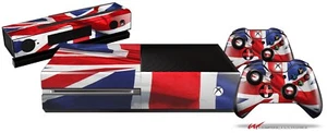 Juego de recubrimientos Union Jack 01 para controladores de consola Xbox One - Imagen 1 de 2