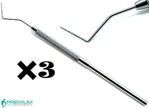 3 Piezas Dental Williams Marcado Michigan Sonda Periodontal Nuevos Instrumentos - Imagen 1 de 4