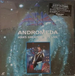 ASIA ANDROMEDA (ASIA'S GREATEST HITS LIVE LASERDISC IMPORT VALC-3222 - Foto 1 di 1