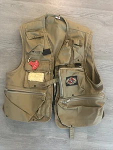Stearn’s aufblasbare Anglerweste Medium 40-42 M hellbraun khaki T26 - Bild 1 von 6