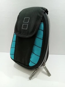 Nintendo DS Lite Black & Blue Soft Carrying Case Travel Bag, Video Game Official - Picture 1 of 9