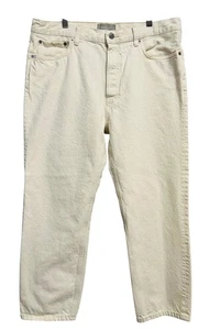 Pantalones de mezclilla Everlane The Rigid Slouch para hombre 31 regulares algodón orgánico crudo - Imagen 1 de 14