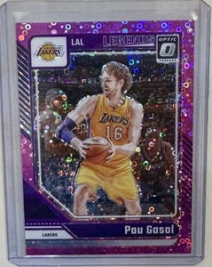 Paul Gasol 2024-25 Panini Donruss Optic Legends Fast Break Pink Prizm/24 #234 - Imagen 1 de 2