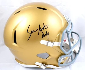 Sean Astin Autographed Notre Dame F/S Speed Helmet w/ Rudy- Beckett W Hologram - Picture 1 of 12