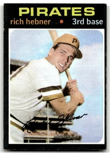 1971 Topps #212 Rich Hebner Pittsburgh Pirates NR-MINT SET BREAK! - Bild 1 von 2