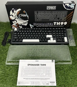 Epomaker TH99 Tri-mode Gasket mounted mechanical Keyboard RGB USB/Blt/Wireless - Bild 1 von 12
