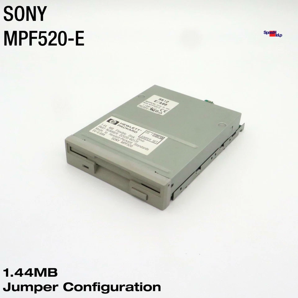 Lecteur de Disquette Fdd Sony MPF520-E 1.44MB 3.5 " Jumper Configuration DS0 DS1 - Photo 1/4