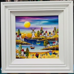Rozanne Bell - Your Sunset Is Someone Elses Sunrise (16 x 16) (Original) - Imagen 1 de 1