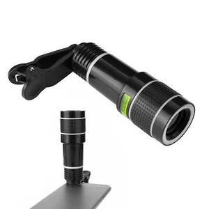 Télescope téléphone objectif caméra clip HD 20x zoom optique pour téléphone portable universel - Photo 1 sur 12