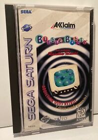 Bubble Bobble feat. Rainbow Islands (Sega Saturn) Complete TESTED WORKING *READ