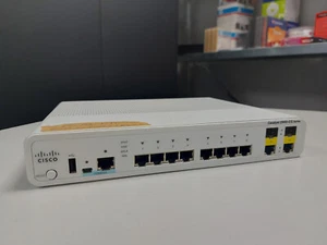 Cisco Catalyst 2960C WS-C2960CG-8TC-L Zarządzany 8-portowy przełącznik Gigabit Ethernet - Zdjęcie 1 z 5