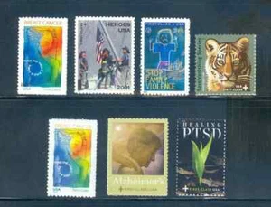 US, B1-B7 Semipostal full set, 1998-2019, 7v, MNH - Picture 1 of 1