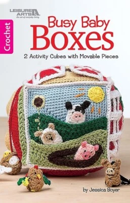 Busy Baby Boxes to Crochet ~ Interactive Plush Toy Sets - Image 1 of 4