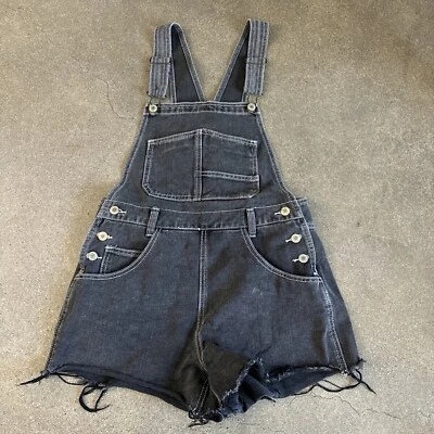 Macacão jeans John Gault Brandy Melville preto tamanho M - Imagem 1 de 4