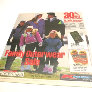 Vintage 1990s Kmart Mailer Ninja Turtles Movie Sewer Hockey Topps Baseball - Picture 1 of 7