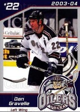 2003-04 Tulsa Oilers #6 Dan Gravelle