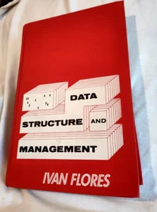 Data Structure and Management Ivan Flores Hardback Vintage Prentice Hall - Picture 1 of 11