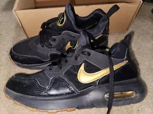 Nike Airmax Prime 8.5 Black And Gold - Picture 1 of 4