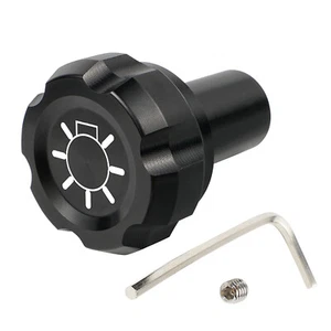 Bevinsee Aluminum Headlight Switch Knob F5TZ11661A F5ZZ11661A Replace For Ford - Picture 1 of 11