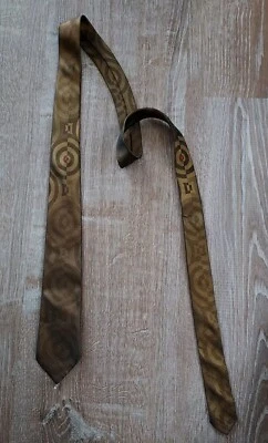 Corbata vintage años 40 50 - Hecha en Italia  Foto 1 de 3