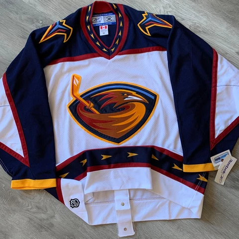 Authentic Atlanta Thrashers Jersey 52 Reebok New Cover