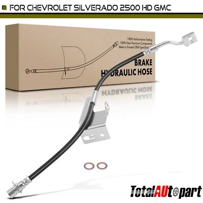 Manguera hidráulica de freno para Chevrolet Silverado 2500 HD 2011-2017 GMC delantera izquierda Foto 1 de 4