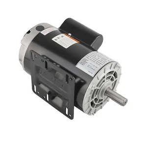 5HP ODP Compressor Duty Electric Motor 1Phase 3450RPM 56HZ Frame 7/8" Shaft 230V - Picture 1 of 14