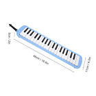 Melodica 37 Keys Keyboard Wind Musical For Beginner Professional Training(Bl FST