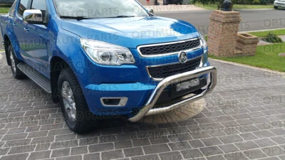 Stainless Steel Nudge Bar Grille Guard to suit Holden Colorado 2012-2020 - image 1 of 2