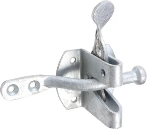 Cerradura de puerta automática galvanizada de alta resistencia/atrapa autobloqueante para jardín/exterior - Imagen 1 de 4