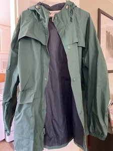 Men’s Columbia Forest Green Rain Jacket Size L - Picture 1 of 1