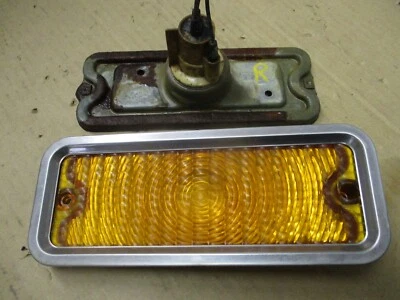 GMC RH ámbar 1974 con intermitente cromado 73-74 Foto 1 de 4