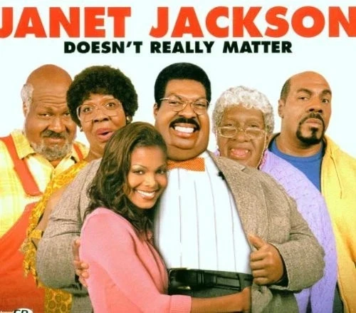 Janet Jackson Doesn't Really Matter (CD)  ORIGINAL 4 TRACK CD SINGLE - Image 1 of 1