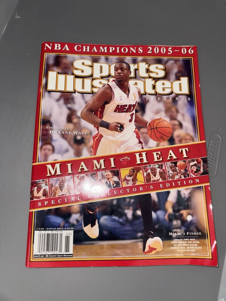 Revista Miami Heat Dwyane Wade Campeón del Mundo 2006 Foto 1 de 1